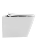 Agger Унитаз подвесной безободковый TORNADO белый с инсталляцией, микролифт, кнопка смыва хром арт-ATI10150+APB200 — фото 6, Комплекты унитаз + инсталляция