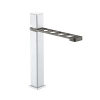 Смеситель для раковины Webert ONE-X , белый/сталь арт-OX830402741 — фото 1, Смесители для раковины