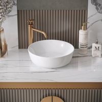 Раковина Grossman Style (415х415х130) белая,1 место арт-GR-3032 — фото 3, Раковины накладные