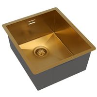 Товар: Кухонная мойка Reflexion Iseo RX2250GD брашированное золото - фото 64 Кухонная мойка Reflexion Iseo RX2250GD брашированное золото — фото 64, Кухонные мойки