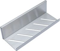 Полка Aquanet Магнум 30x8 сталь браш, открытая арт-00334113 — фото 3, Полки для ванной и душа