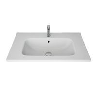 Раковина керамическая "Эйфория-80" арт-640177 — фото 1, Раковины встраиваемые сверху