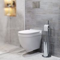 Товар: Унитаз подвесной Grossman (520х360х410) безободковый,белый матовый с тонкой крышкой,микролифт,смыв торнадо,1 место арт-GR-4483MSQ - фото 7 Унитаз подвесной Grossman (520х360х410) безободковый,белый матовый с тонкой крышкой,микролифт,смыв торнадо,1 место арт-GR-4483MSQ — фото 7, Подвесные унитазы