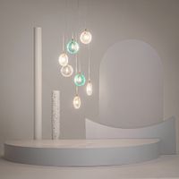 Подвесной светильник Maytoni арт-MOD254PL-07BS — фото 11, Подвесные светильники