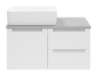 Тумба под раковину арт-CAR-01080-011П2Я — фото 1, Тумбы под раковину