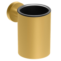 Стакан COLOMBO DESIGN PLUS W4902.OM настенный цвет золото матовое — фото 3, Стаканы для зубных щеток