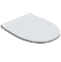 Сиденье с крышкой GLOBO 4ALL с микролифтом цвет белый арт-MDR20BI — фото 1, Сиденья для унитаза