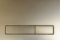 KK-POL 350/PBG/016-00-00 M16 Пластиковая панель смыва для инсталляции, цвет золото брашированное — фото 1, Панели