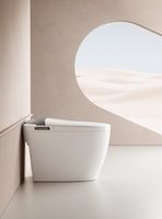 Унитаз ERSILIA Smart напольный с дистанционным управлением Ceruttispa CT10616 (680x400x470) — фото 2, Напольные унитазы