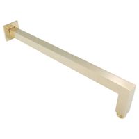 RICAMBI QUADRATO Кронштейн для верхнего душа, 22x22х400 mm., 1/2"x1/2", золото 32568 — фото 10, Кронштейны для верхнего душа