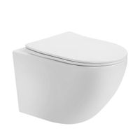 Комплект подвесной унитаз ABBER Bequem AC1100T белый с инсталляцией AC0105 и кнопкой AC0120RG золото розовое AC1100T-AC0105-AC0120RG — фото 2, Комплекты унитаз + инсталляция