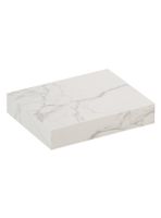 Столешница VELVEX Unit 60 белый мрамор арт-st.UNI.60-630 — фото 1, Столешницы под раковину