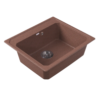 Товар: Мойка "Кардинал" 570, терракота СМс арт-29.030.D0570.406 - фото 1 Мойка "Кардинал" 570, терракота СМс арт-29.030.D0570.406 — фото 1, Кухонные мойки