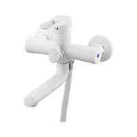 Смеситель для ванны G.Lauf NUD3-A045YW, белый — фото 1, Смеситель для ванны