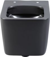 Товар: Унитаз подвесной Aquanet Rimless Tavr-W BL-103N-WHT black черный матовый TAVR-W BW - фото 6 Унитаз подвесной Aquanet Rimless Tavr-W BL-103N-WHT black черный матовый TAVR-W BW — фото 6, Подвесные унитазы