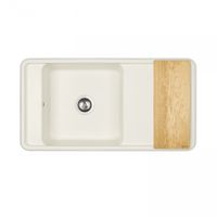 Мойка для кухни Беллис 97 970x510x250 мм, прямоуг., жемчуг 1A725132BS240 — фото 4, Кухонные мойки