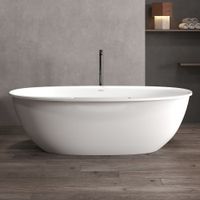 Товар: Ванна из искусственного камня ABBER Stein AS9631 белая матовая - фото 1 Ванна из искусственного камня ABBER Stein AS9631 белая матовая — фото 1, Ванны из искусственного камня