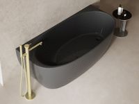 Карбоновая ванна ABBER Karbon AK9004 черная — фото 4, Ванны