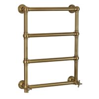 COLOSSEUM Полотенцесушитель электрический, h670/750х480/560 мм. SX(включение слева), бронза 20279 — фото 1, Электрические полотенцесушители