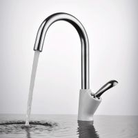 Товар: Смеситель для кухни D&K Venice DA1032456, белый - фото 1 Смеситель для кухни D&K Venice DA1032456, белый — фото 1, Смесители для кухни