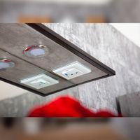 Комплект мебели для ванной Бриклаер ЛОФТ 45L, метрополитен грей — фото 6, Комплекты мебели для ванной