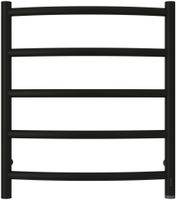 Полотенцесушитель электрический Сунержа Галант 4.0 600х500 МЭМ правый Матовый чёрный арт-31-0831-6050 — фото 1, Электрические полотенцесушители