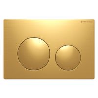 Клавиша смыва Terminus 62K24х16G, золото — фото 1, Кнопки смыва