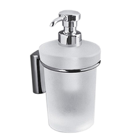 Дозатор COLOMBO DESIGN LUNA подвесной цвет хром арт-B9309 — фото 3, Дозаторы