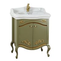 IMPERO База L68xH74xP51 см. д/раковины 70 см, 2 двери, цвет: OLIVA 25976 — фото 1, Тумбы под раковину