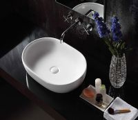 Умывальник CeramaLux арт-9026A — фото 2, Раковины накладные