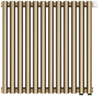 Отопительный радиатор Сунержа Эстет-11 EU50 500х540 12 секций Золотой шёлк арт-32-0312-5012 — фото 5, Радиаторы отопления