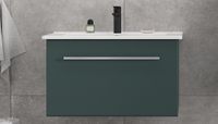 Тумба под раковину VELVEX Posse 750-0-1 (Оскар) навесная верде tp.POS.OSK.75.1Y верде — фото 2, Тумбы под раковину