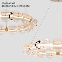 Товар: Люстра арт-RICH SP38W LED - фото 1 Люстра арт-RICH SP38W LED — фото 1, Люстры