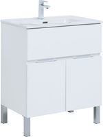 Товар: Тумба под раковину Aquanet Алвита New 70 1 ящик, 2 дверцы, белый матовый 00303901 - фото 10 Тумба под раковину Aquanet Алвита New 70 1 ящик, 2 дверцы, белый матовый 00303901 — фото 10, Тумбы под раковину