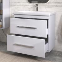 Тумба под раковину VIGO Land 80 напольная белый арт-021 — фото 4, Тумбы под раковину