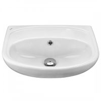 АНИМО Умывальник б/отв. 50 см., хр.кольцо, крепление, САНТЕК 1WH110493 — фото 1, Раковины подвесные