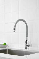 Смеситель для кухни с гибким изливом BELZ , оружейная сталь арт-B73809-3 — фото 2, Смесители для кухни