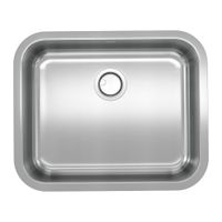 Кухонная мойка Reflexion Orta полированная сталь арт-RX2454SS — фото 1, Кухонные мойки