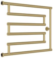 Товар: Полотенцесушитель водяной Сунержа High-Tech+ model "L" 500х650 Матовая шампань арт-022-4052-5065 - фото 4 Полотенцесушитель водяной Сунержа High-Tech+ model "L" 500х650 Матовая шампань арт-022-4052-5065 — фото 4, Водяные полотенцесушители