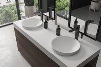 Раковина CAPELLA Soft Rock Duo 41,7 Х 41,7 RAL* 1.02.021.11.2 — фото 1, Раковины встраиваемые сверху