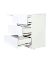 Orange Sistema Тумба напольная с правой раковиной 130 см под стиральную машину, белый арт-ST-70TUW+RAR — фото 3, Тумбы с раковиной