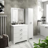 Шкаф-пенал арт-П-Лей0501-01Л — фото 3, Пеналы для ванной комнаты