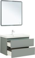 Товар: Тумба с раковиной Aquanet Вега 2.0 80 2 ящ. цв.мисти грин (раковина Ирис) 00344749 - фото 7 Тумба с раковиной Aquanet Вега 2.0 80 2 ящ. цв.мисти грин (раковина Ирис) 00344749 — фото 7, Тумбы с раковиной