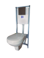 Товар: ПЭК Унитаз Рио подвесной с сиденьем, инсталляцией DI с хром панелью (2кнопки) ROSA Вн ПуР04 - фото 2 ПЭК Унитаз Рио подвесной с сиденьем, инсталляцией DI с хром панелью (2кнопки) ROSA Вн ПуР04 — фото 2, Подвесные унитазы