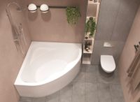 Товар: МЕЛВИЛЛ Ванна акриловая 140х140 см., без монтажного комплекта, САНТЕК 1WH302402 - фото 4 МЕЛВИЛЛ Ванна акриловая 140х140 см., без монтажного комплекта, САНТЕК 1WH302402 — фото 4, Акриловые ванны