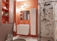 Комплект мебели Kare Luxe 900х450 подвесной 2 ящика (ШхГхВ) 898х446х607 ФР-00015243 — фото 1, Комплекты мебели для ванной