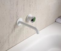 Товар: Смеситель для раковины встраиваемый Bronze de Luxe , белый/зеленый арт-9007W-G - фото 3 Смеситель для раковины встраиваемый Bronze de Luxe , белый/зеленый арт-9007W-G — фото 3, Смесители для раковины