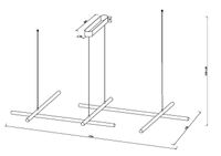 Подвесной светильник Maytoni арт-MOD278PL-L86G3K1 — фото 3, Подвесные светильники