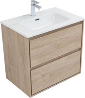 Тумба с раковиной Aquanet Милан 70 цв. дуб светлый арт-00340168 — фото 8, Тумбы с раковиной