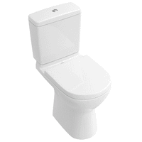 Унитаз, Villeroy&Boch, O'Novo, тип установки-напольный, ширина, мм-360, глубина, мм-680, высота, мм-400, форма чаши-овальная, выпуск-горизонтальный, бачок-необходимо заказать, сиденье в комплекте-необходимо заказать, крепёж-есть, цвет-альпийский белый 5661R001 — фото 1, Унитазы